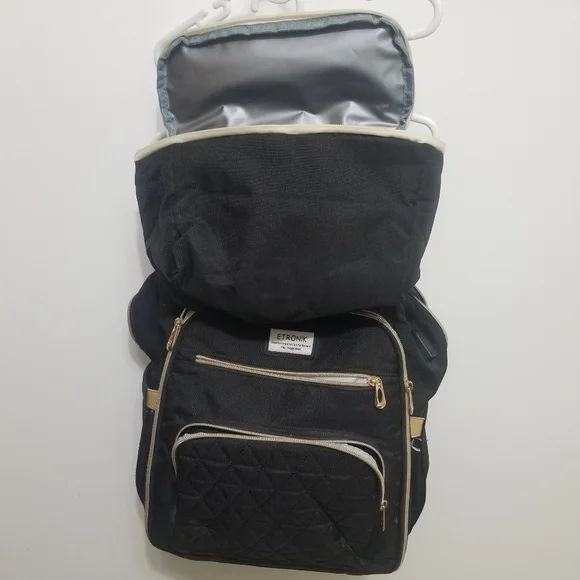 VGUC intricate laptop-friendly backpack w matching lunchbag - Picture 2 of 13